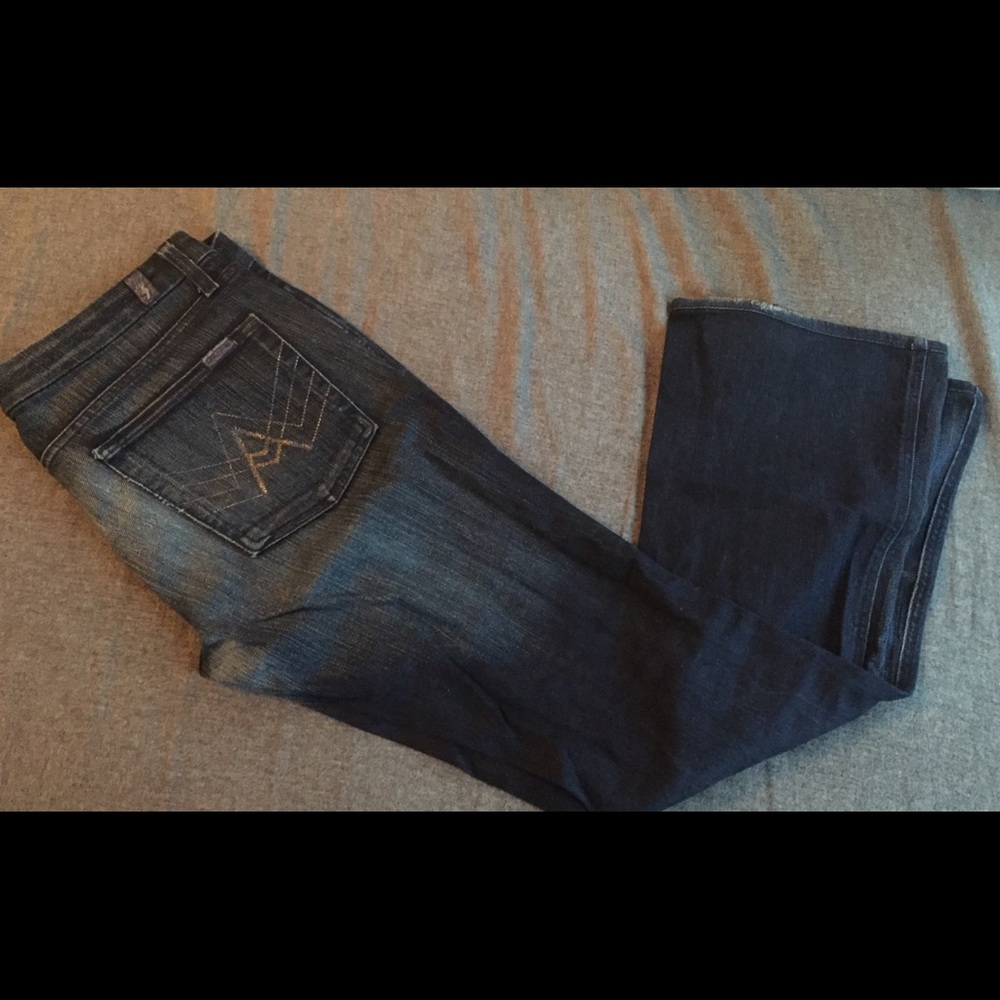 7 for All Mankind, A Pocket bootcut jeans.